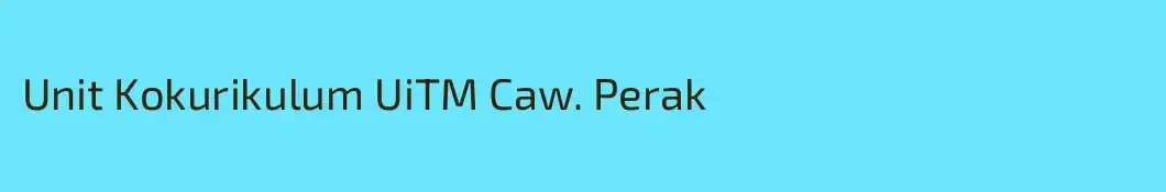 Unit Kokurikulum UiTM Caw. Perak
